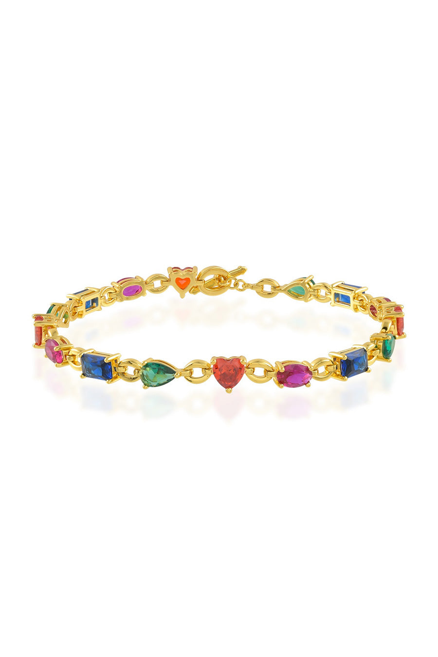 Multicolour Gemstone Bracelet