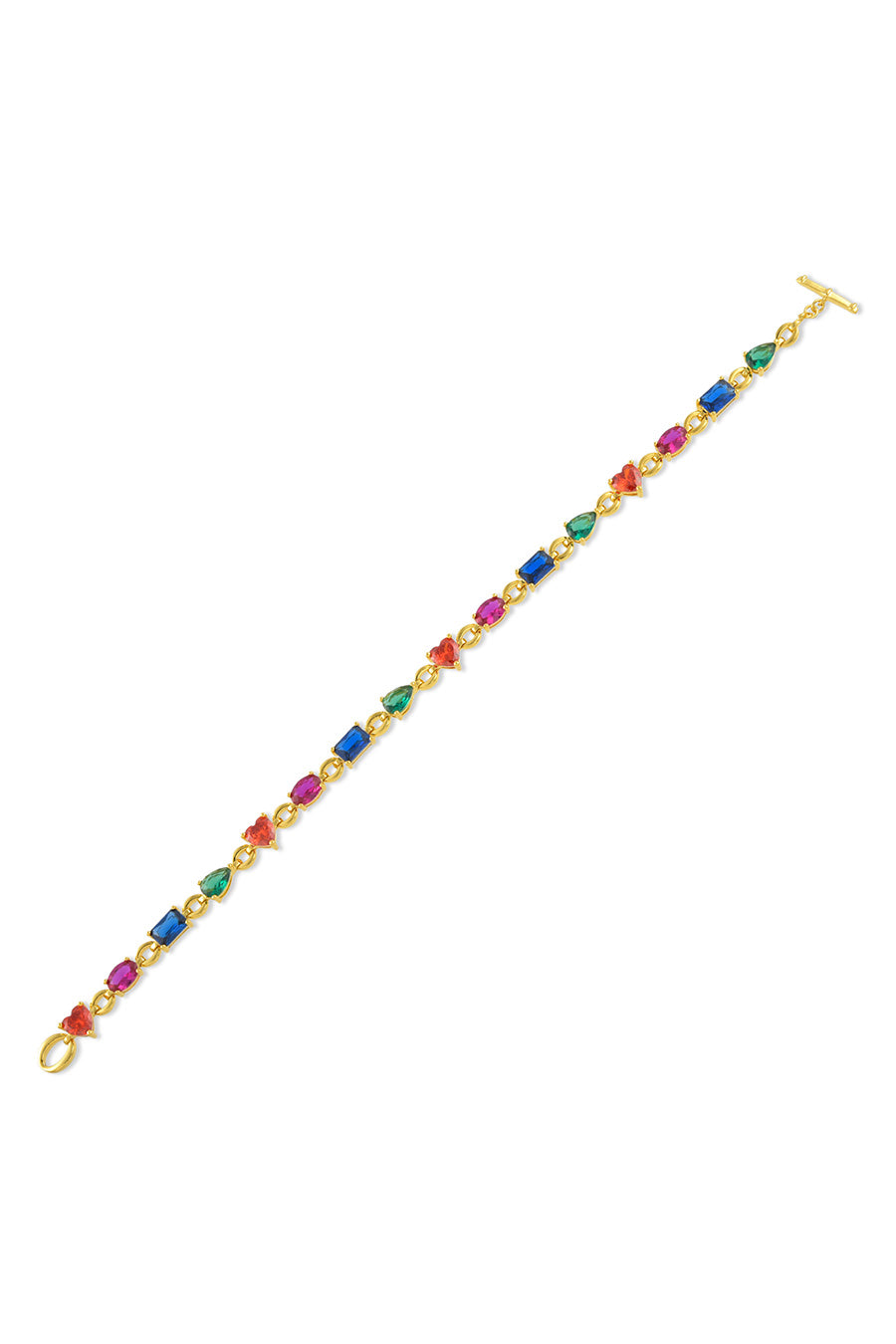Multicolour Gemstone Bracelet