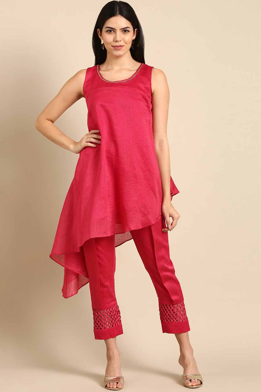 Pink Asymmetric Top