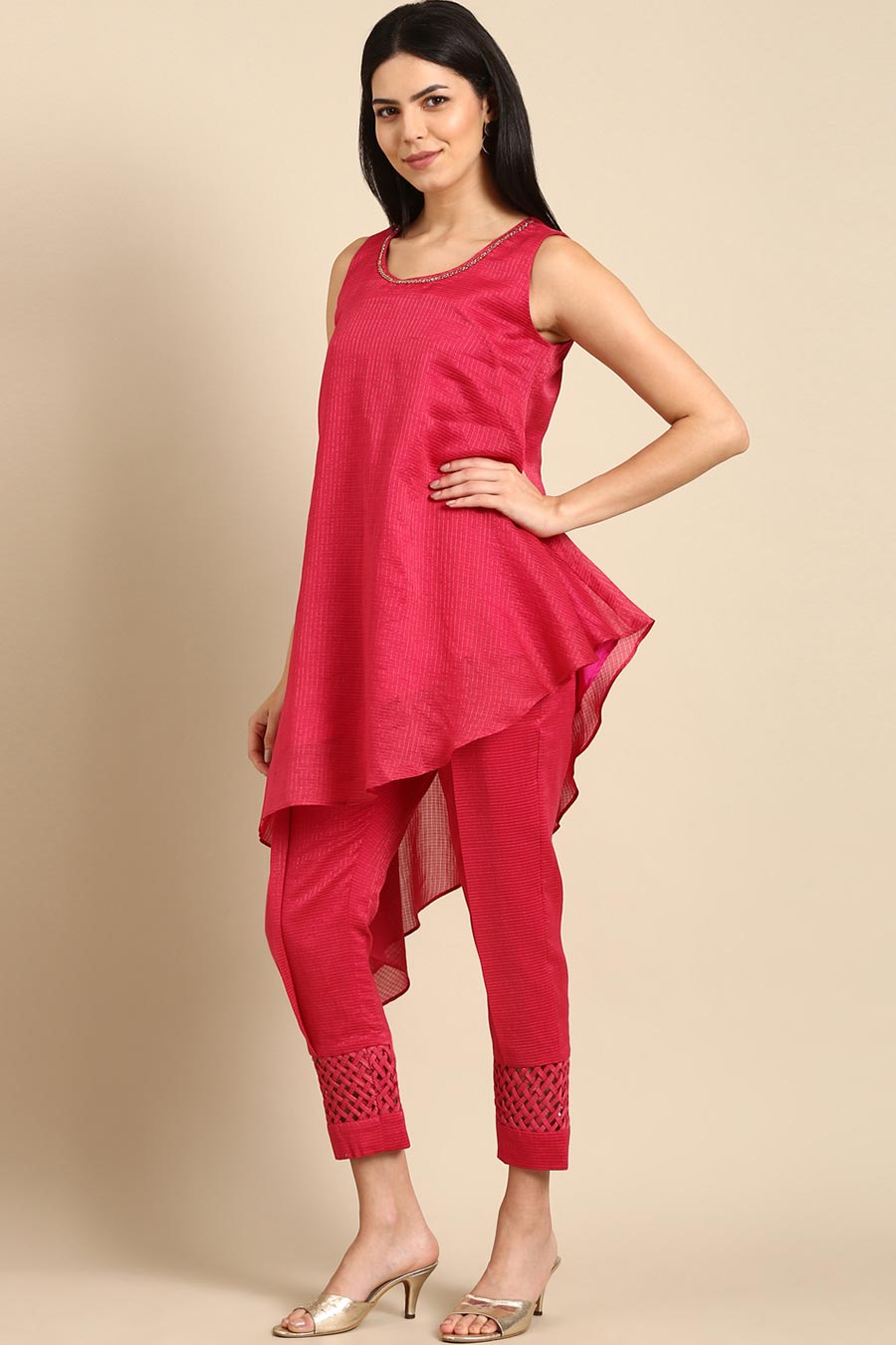 Pink Asymmetric Top