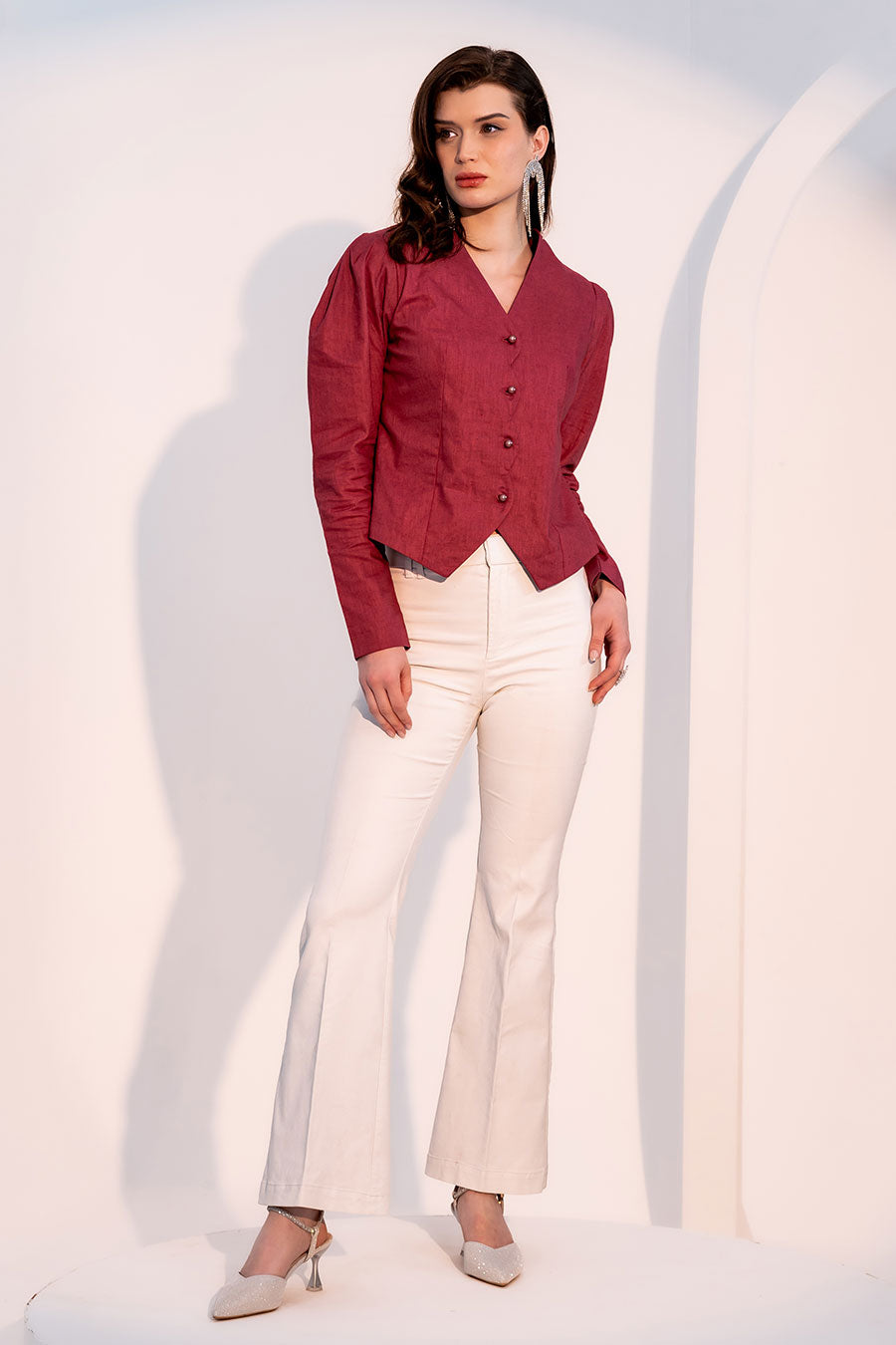 Pink Meghan Shirt Top