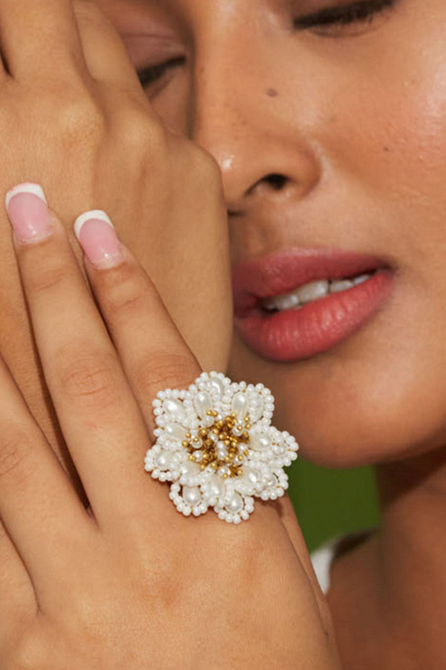 Large semi precious outlet stone rings