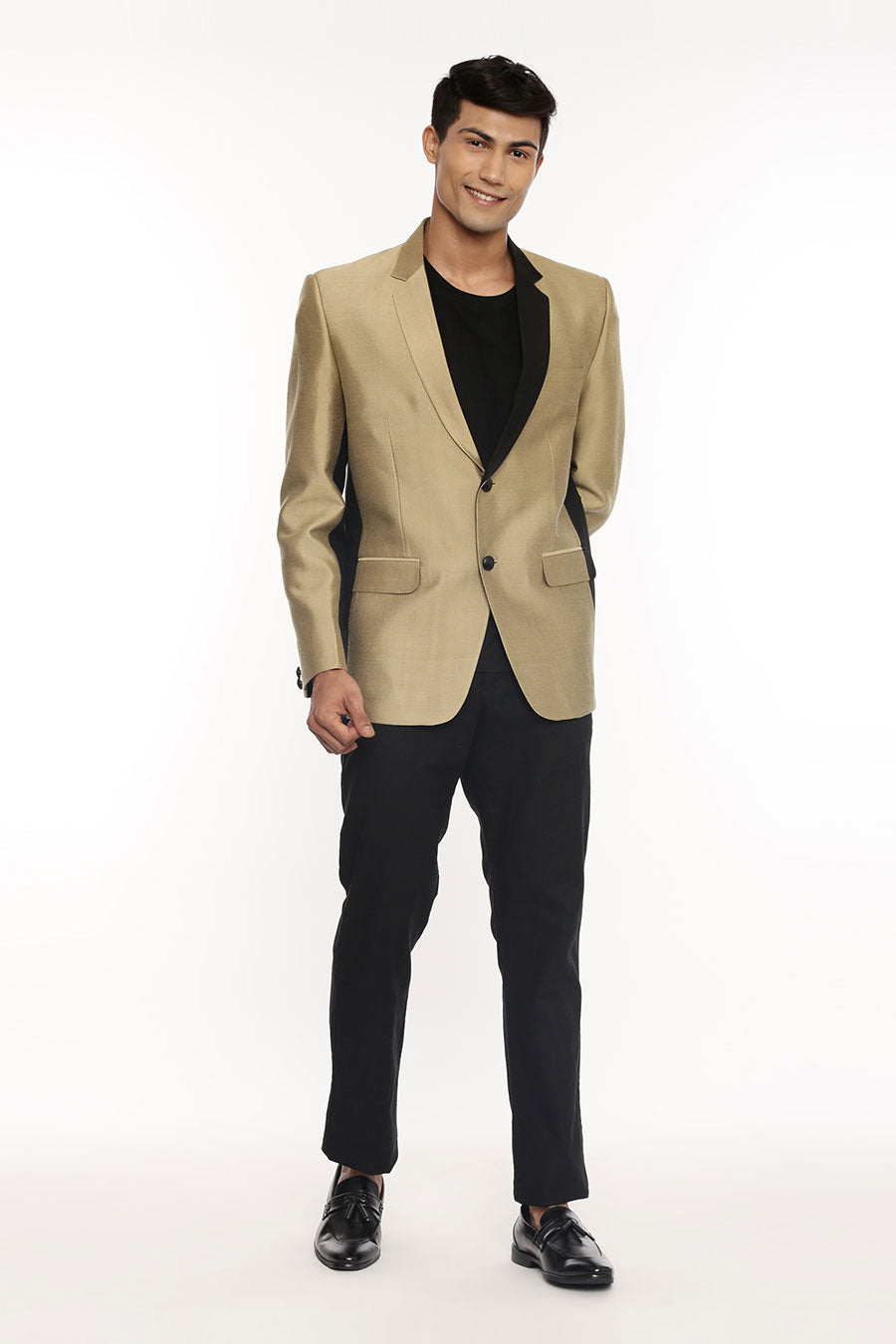 Gold & Black Classic Blazer