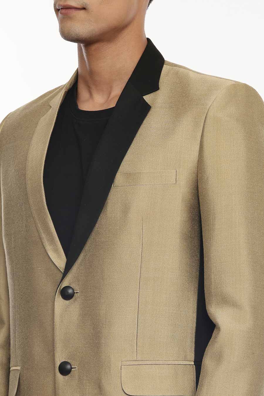 Gold & Black Classic Blazer