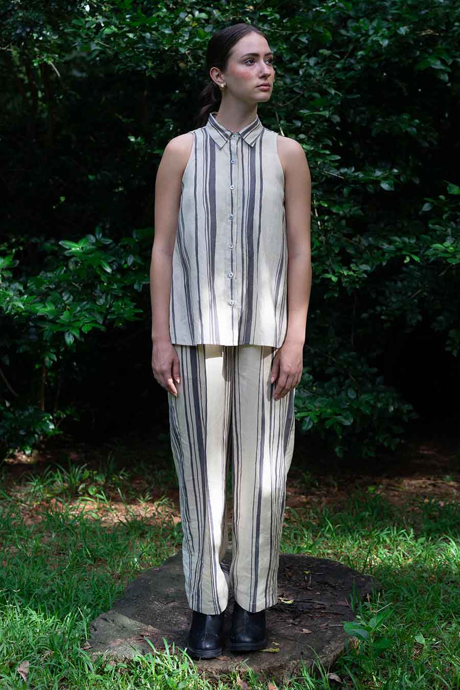 Off-White Contour Hand-Painted Shirt