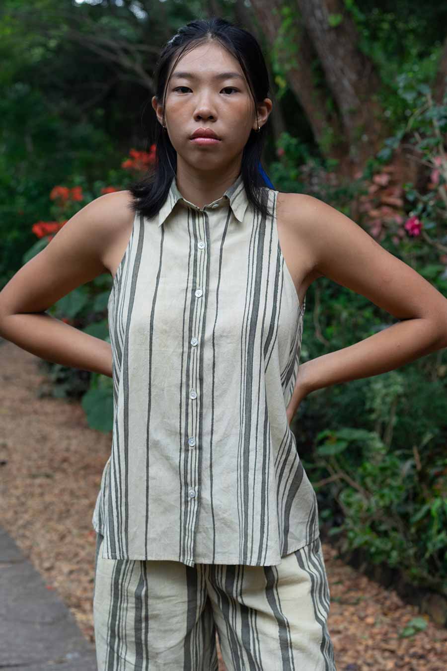 Off-White Hand-Painted Shirt