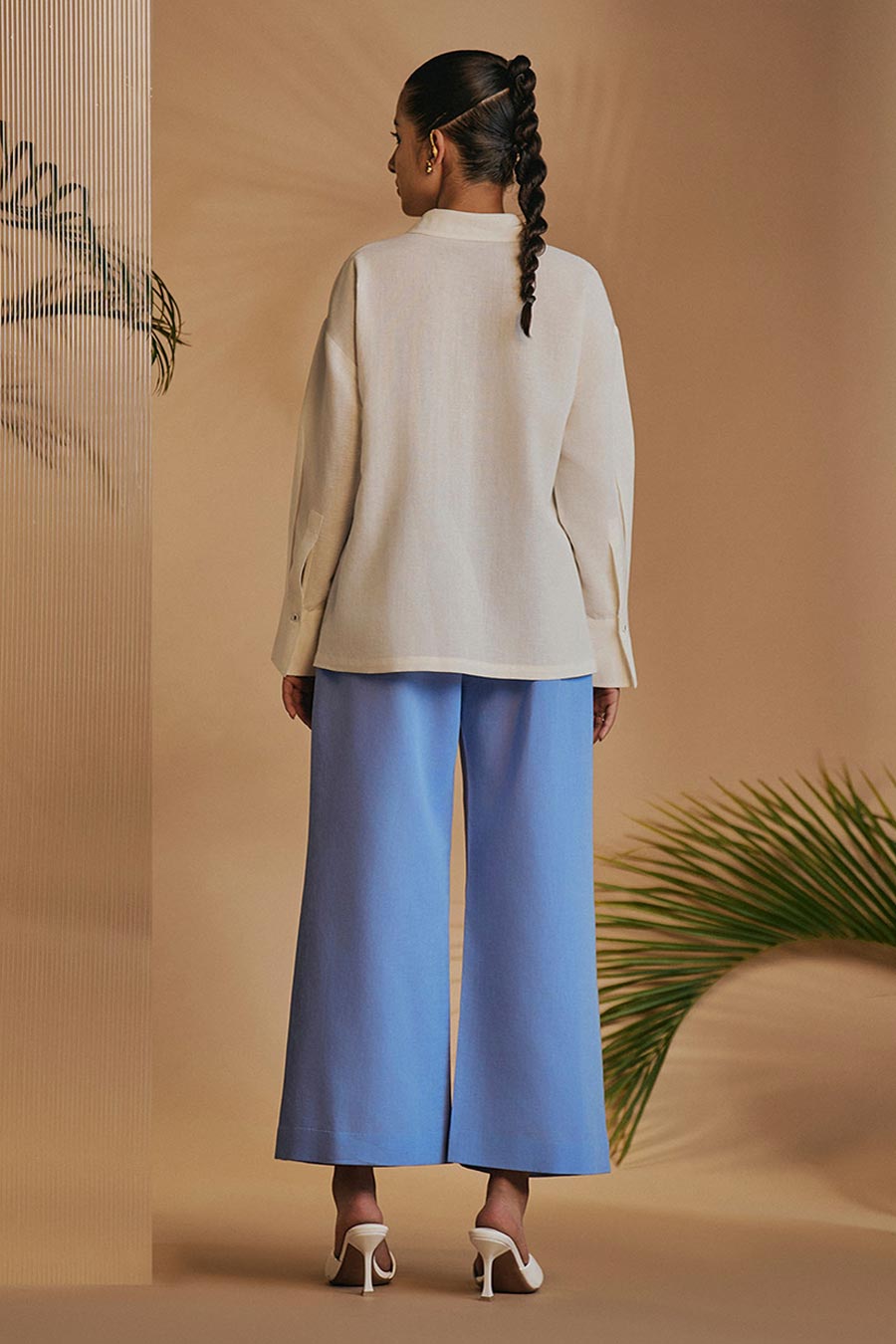 Ivory Reverie Embroidered Shirt