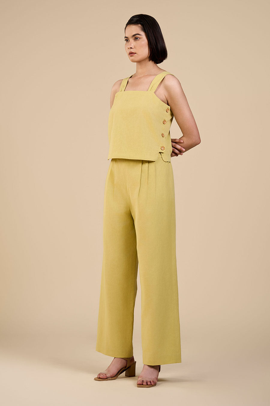 Lime Green Dewdrop Camisole Top