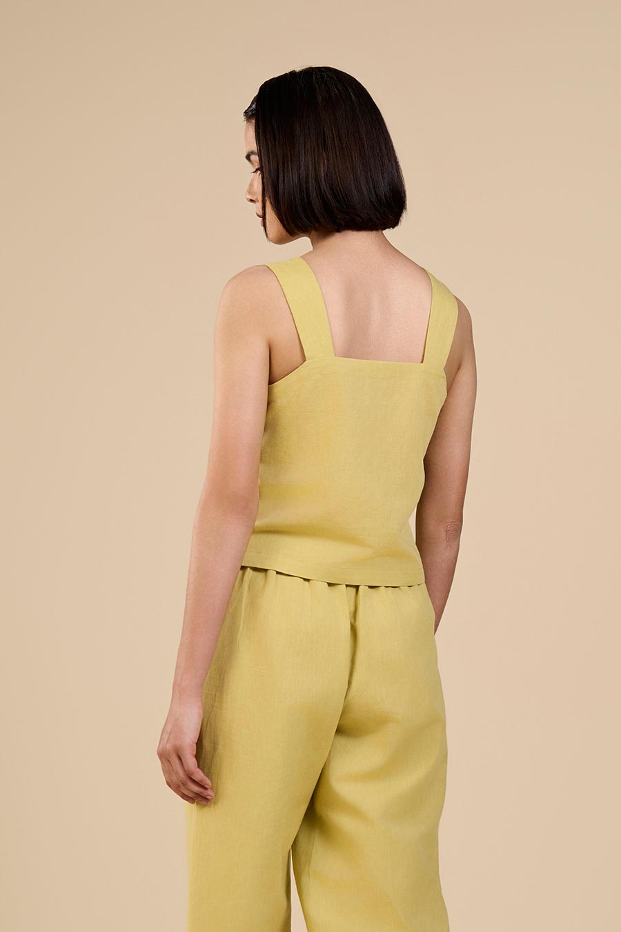 Lime Green Dewdrop Camisole Top