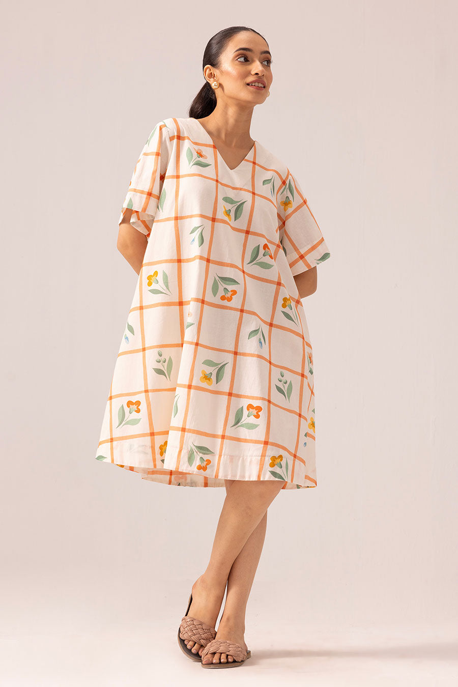Off-White Ishani Printed Dress
