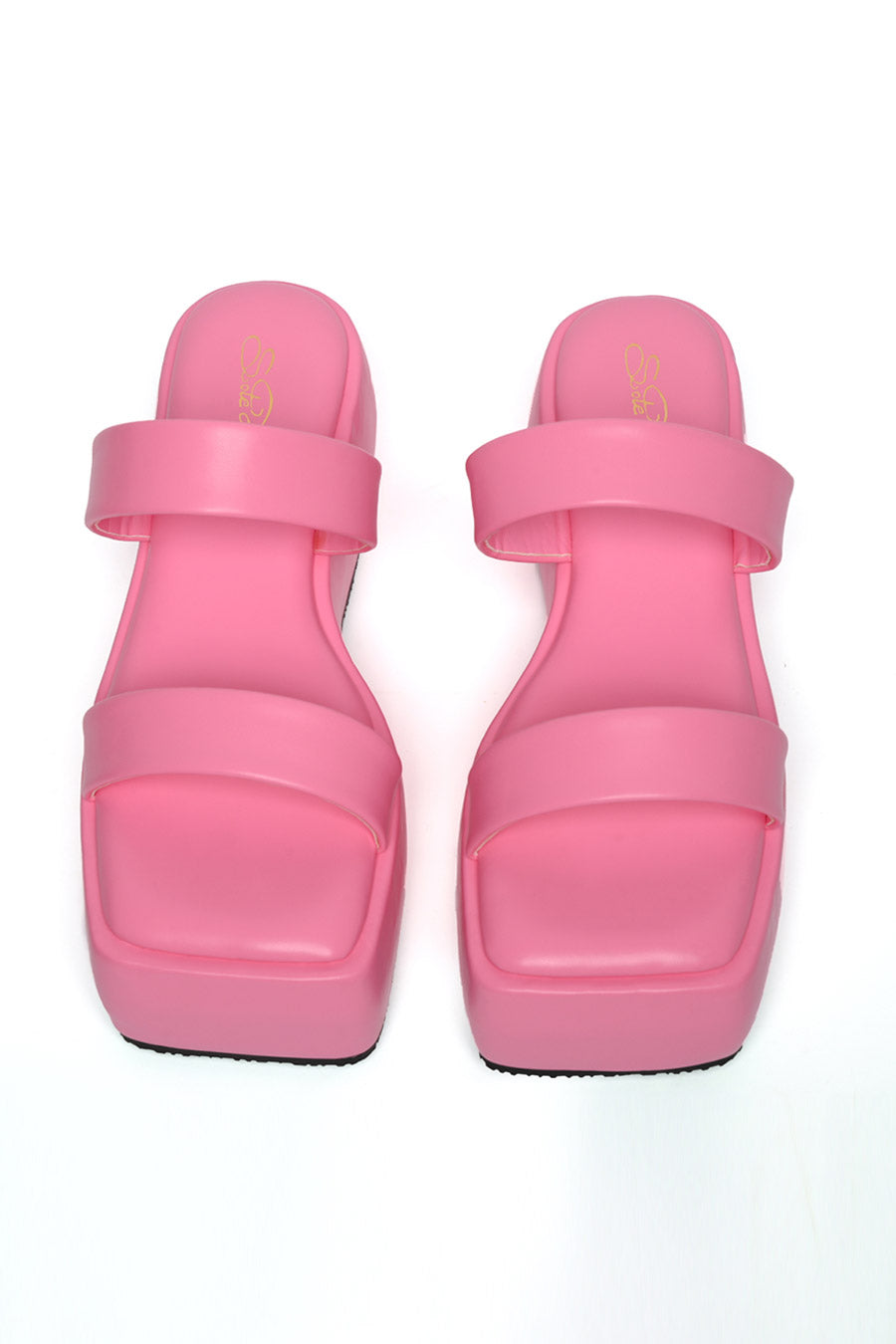 Pink Flatforms Heels