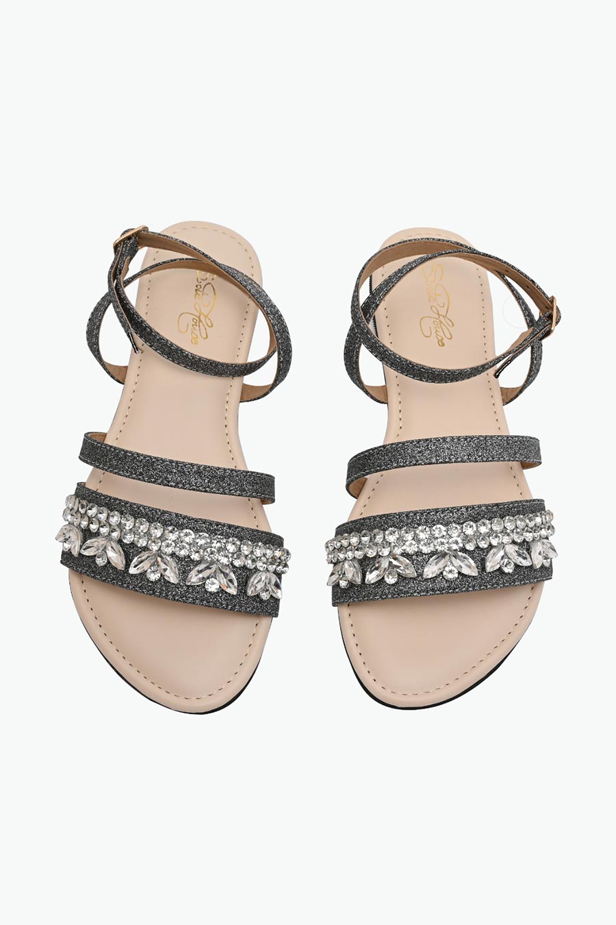 Starry Night Crystal Embellished Flats