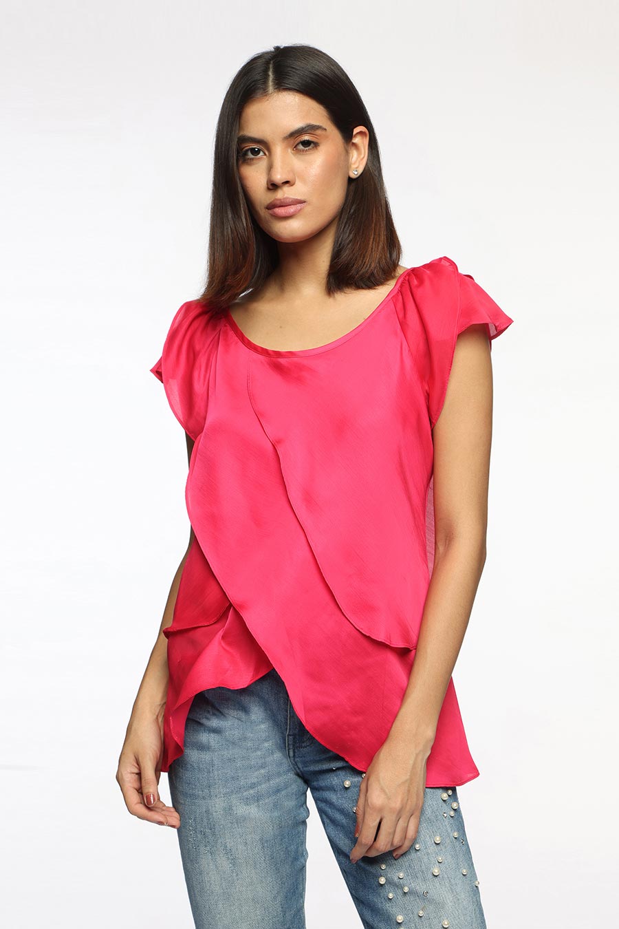 Pink Kiki Petal Top