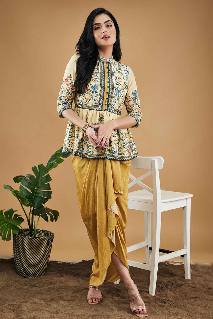 Peplum tops shop ethnic