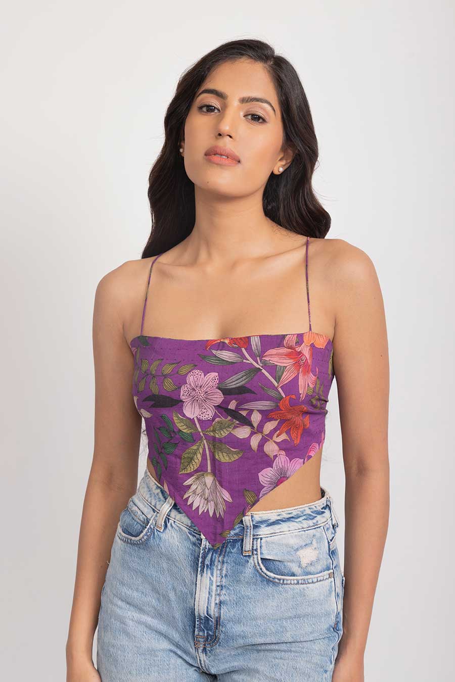 Vanessa Violet Vegan Silk Napkin Top