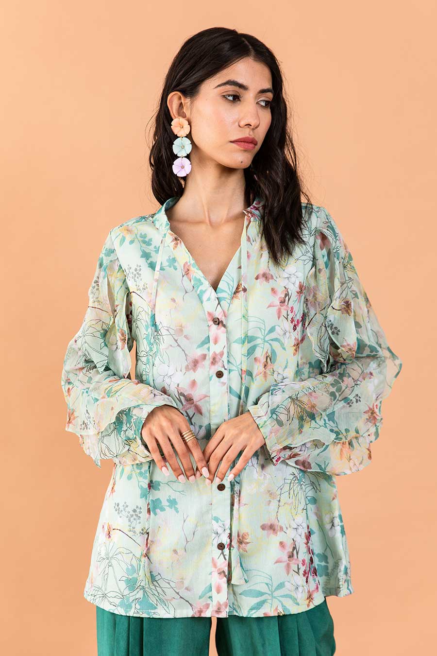 Catmint Amberlyn Printed Top