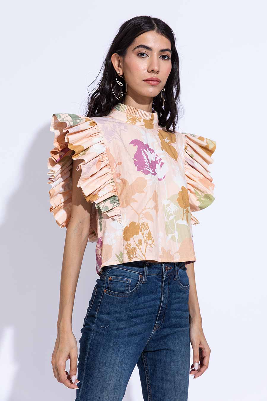 Daphne Valentina Printed Top