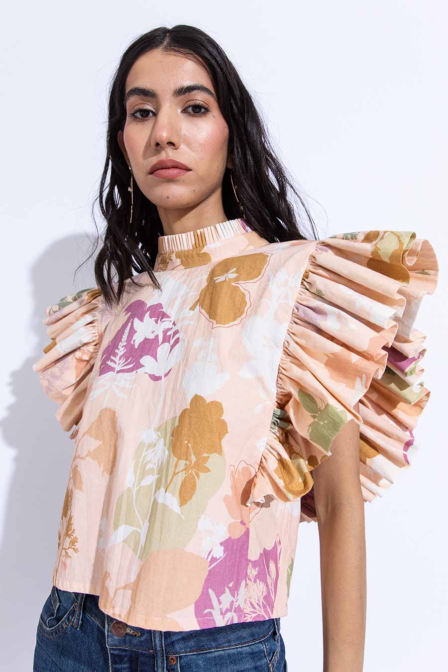 Daphne Valentina Printed Top