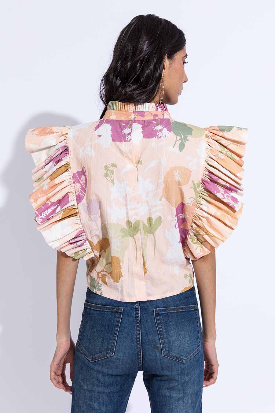 Daphne Valentina Printed Top