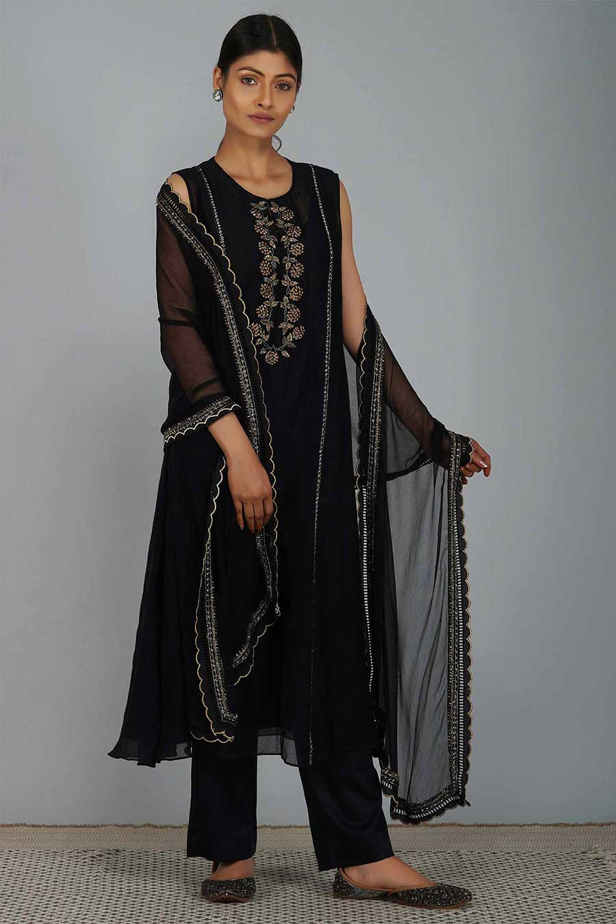 Satrangi kurta deals