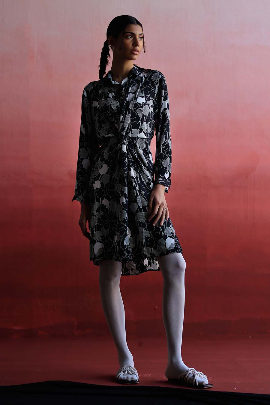 All saints online anya shirt dress