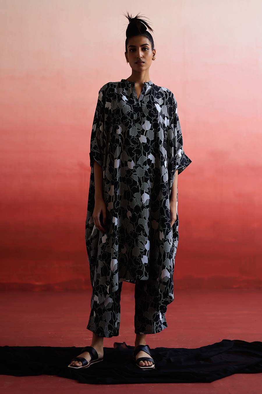 MARSH - Long Kaftan & Pant Co-Ord Set