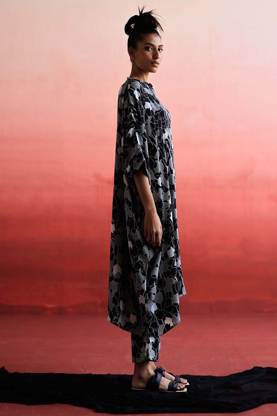 MARSH - Long Kaftan & Pant Co-Ord Set