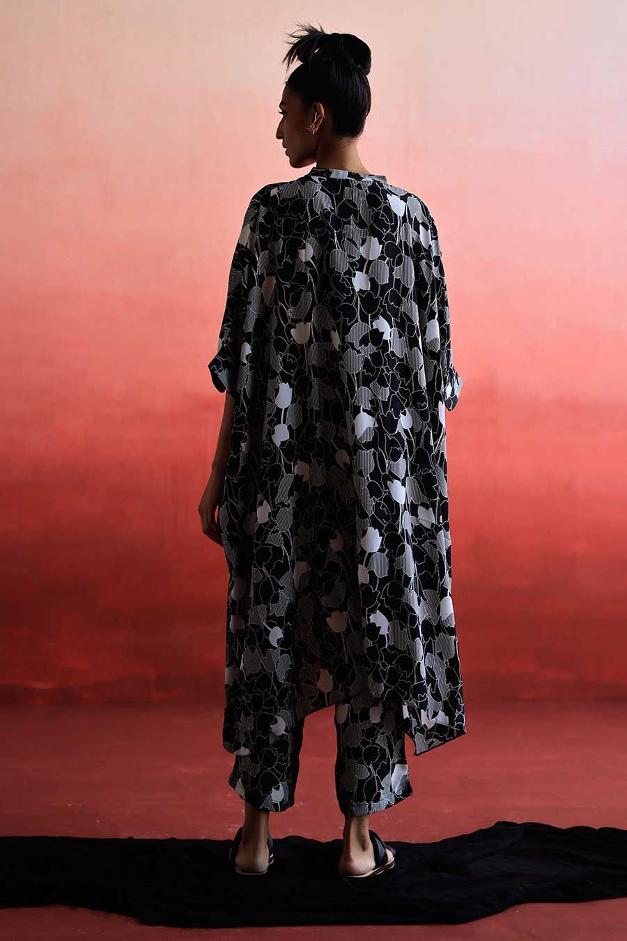 MARSH - Long Kaftan & Pant Co-Ord Set