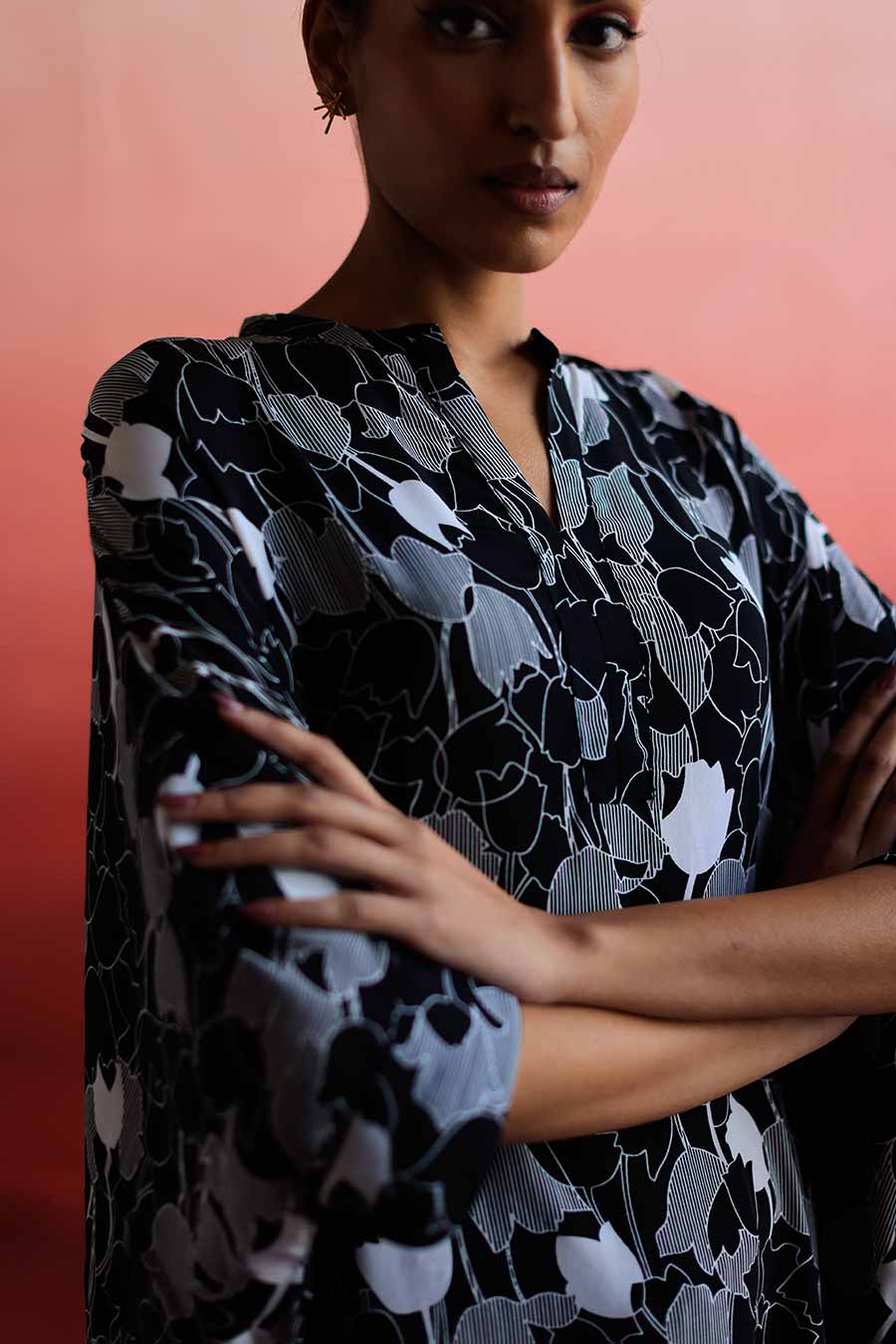 MARSH - Long Kaftan & Pant Co-Ord Set