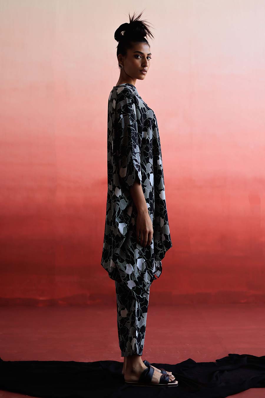 MARSH - Short Kaftan & Pant Co-Ord Set