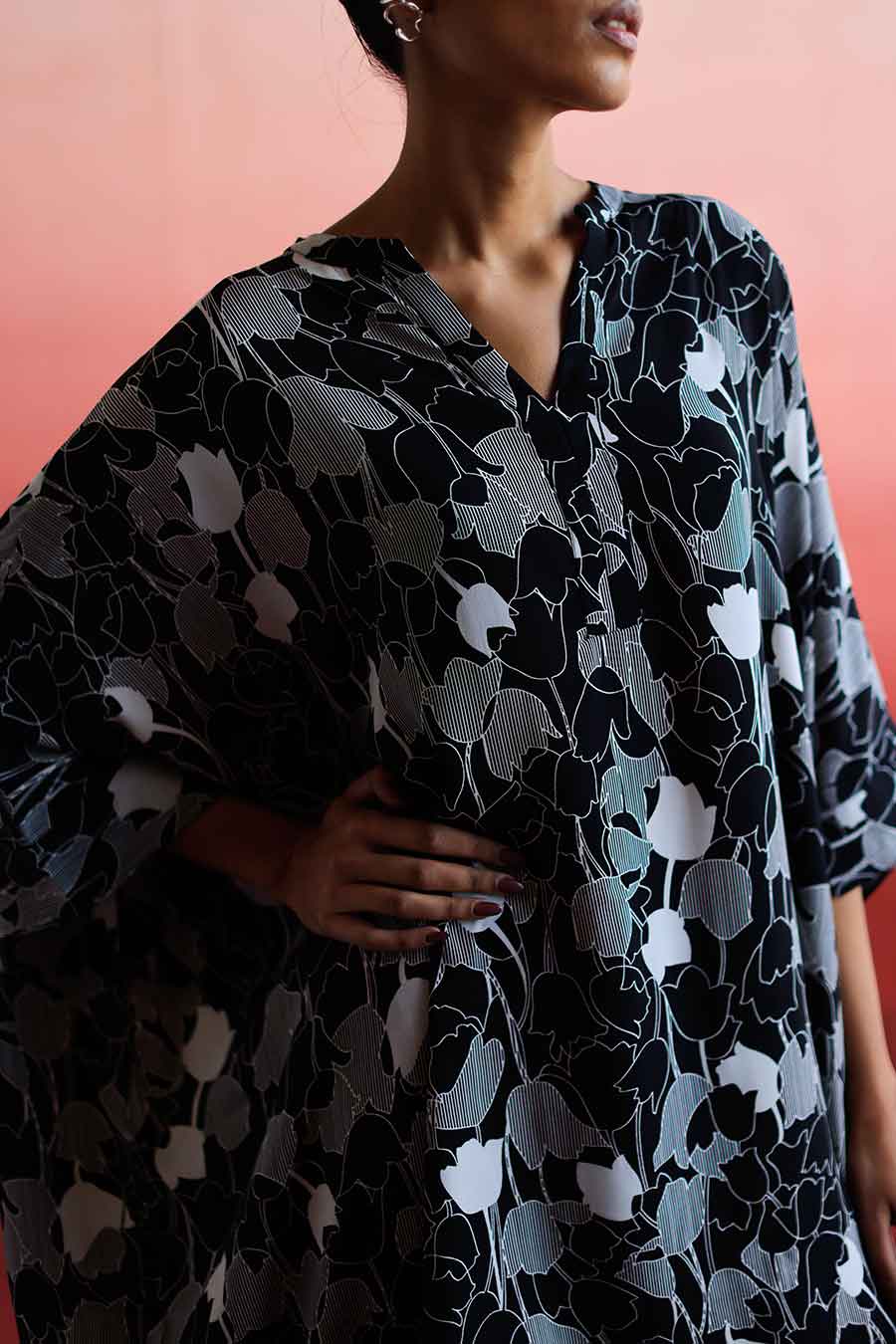 MARSH - Short Kaftan & Pant Co-Ord Set
