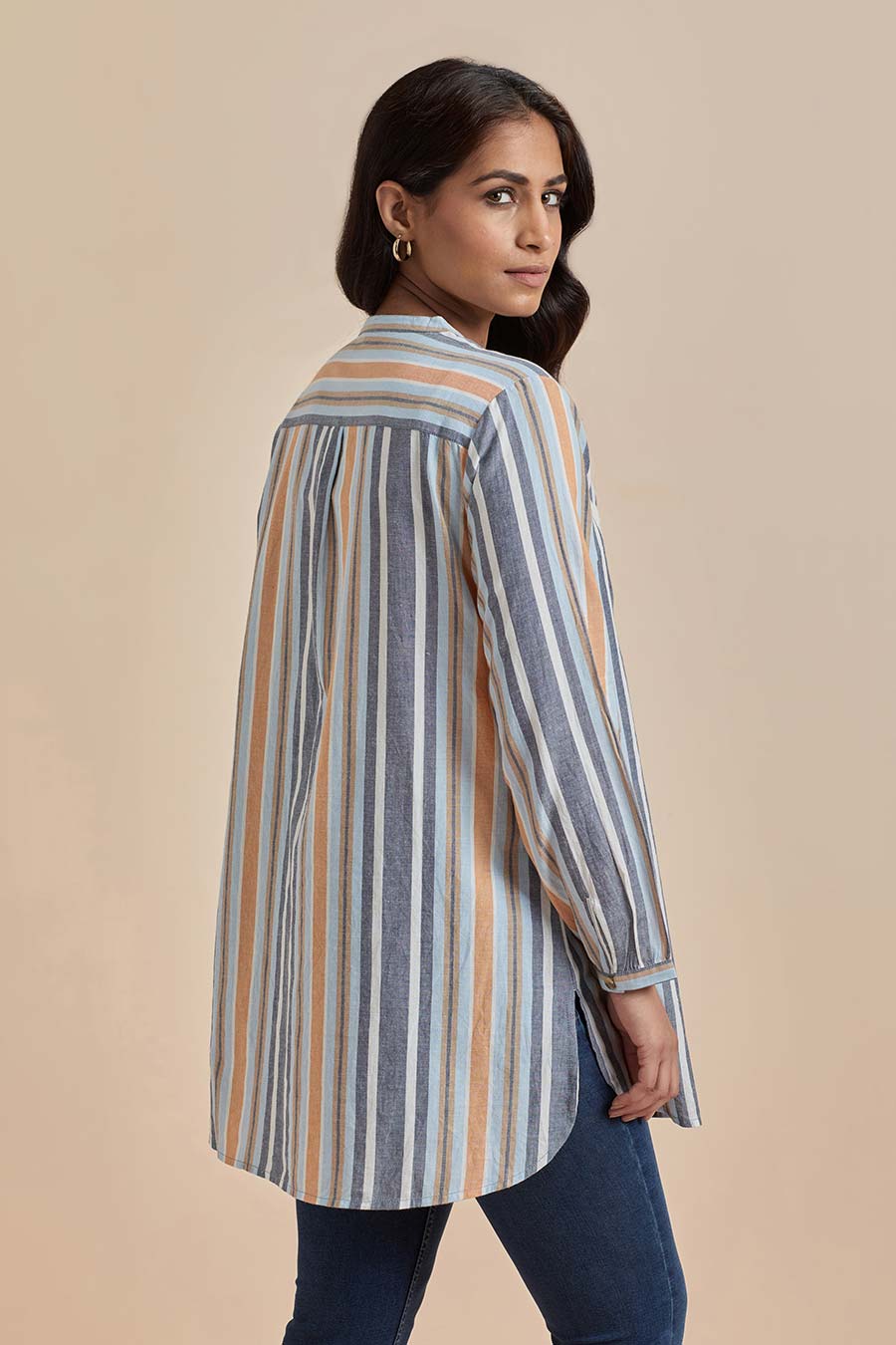 Multicolour Cotton Embroidered Top