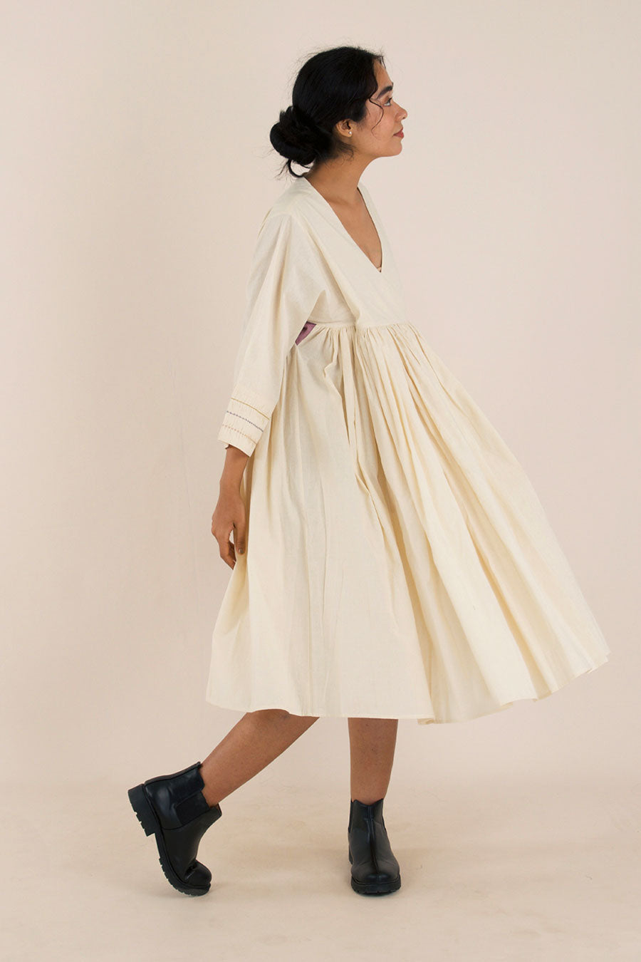 Off-White Kalidaar Cotton Dress