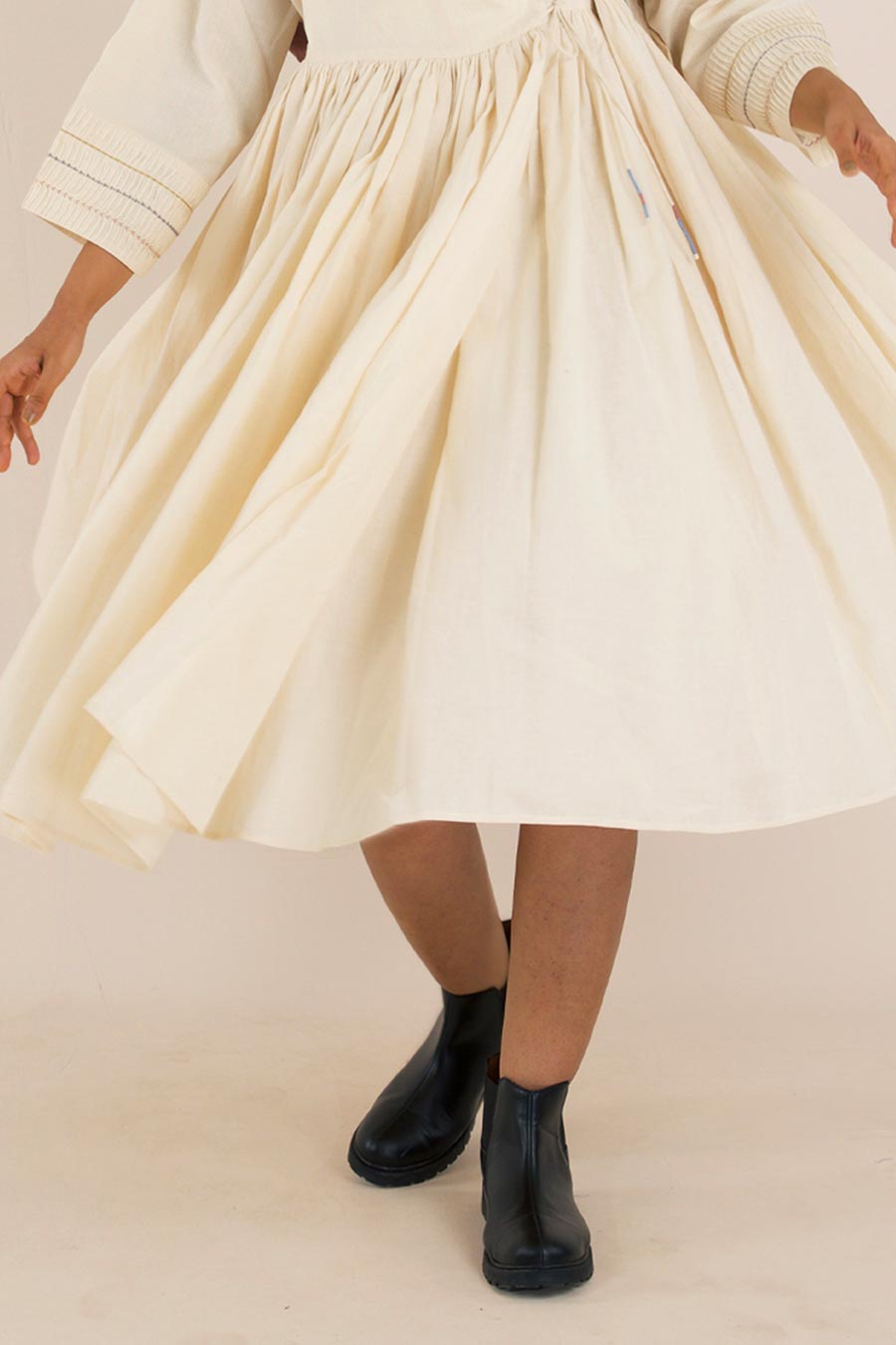 Off-White Kalidaar Cotton Dress