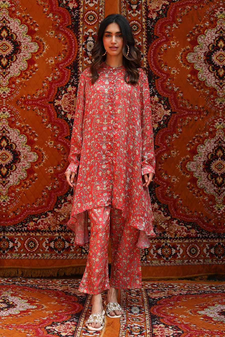 Rabat - Back Yoke Top & Pants Co-Ord Set