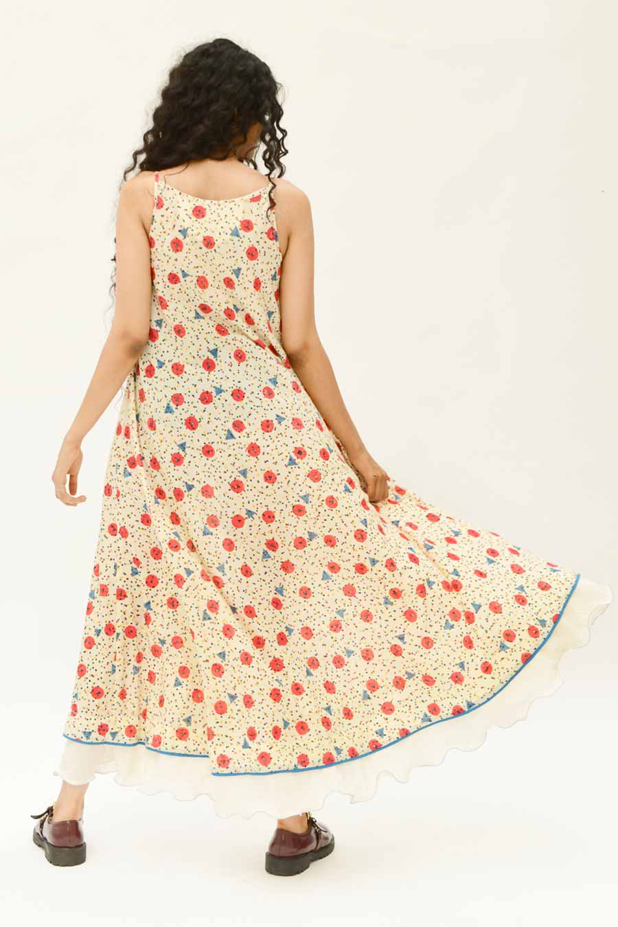 Organic Cotton Spaced Out Maxi Dress