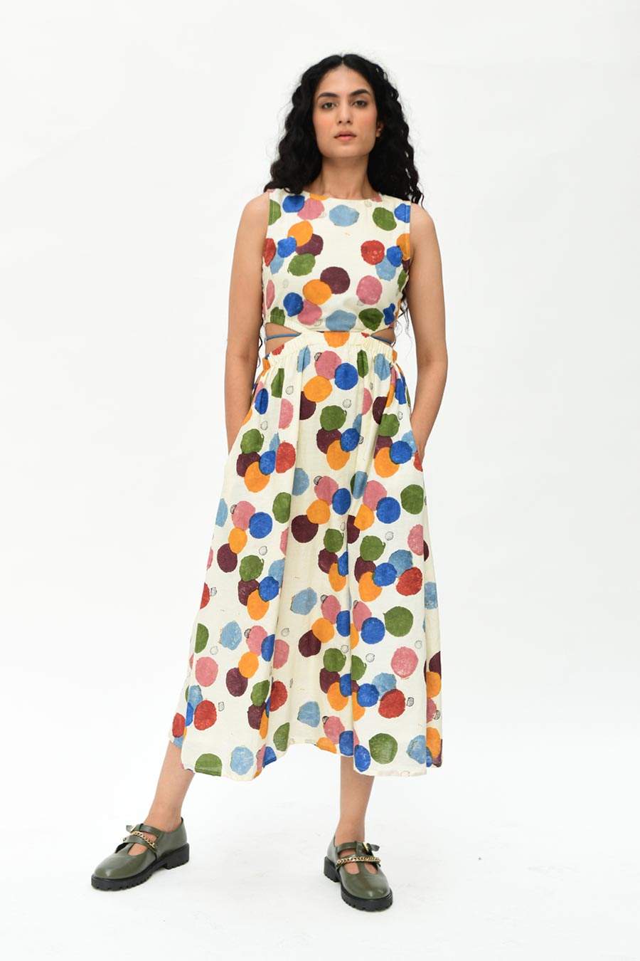 Organic Cotton Void Side Space Dress