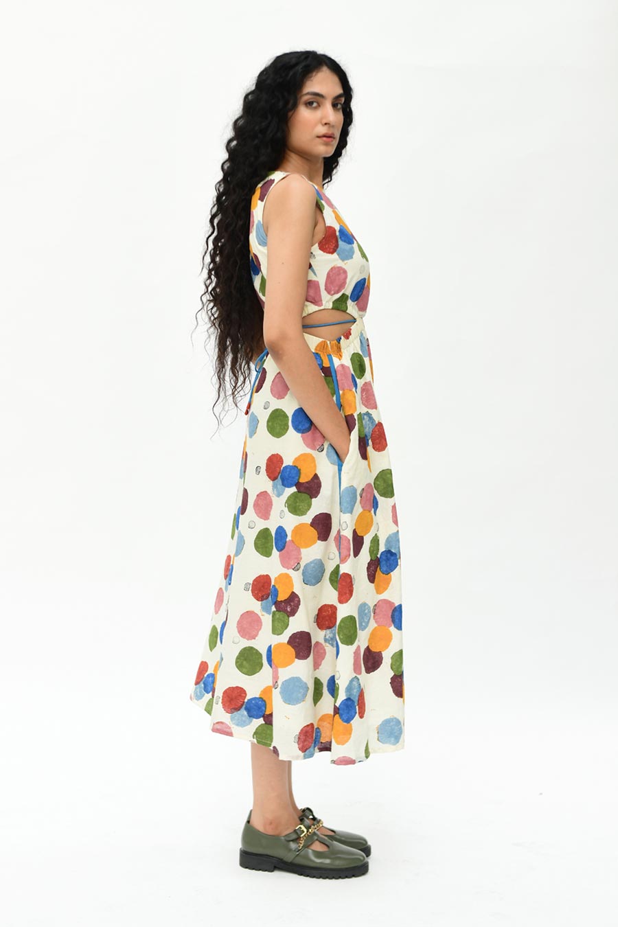 Organic Cotton Void Side Space Dress
