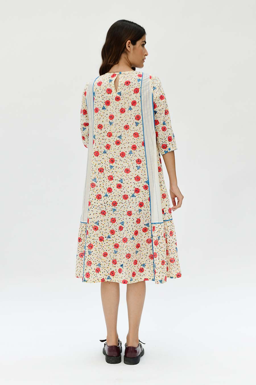 Organic Cotton Orbit Panelled Dress