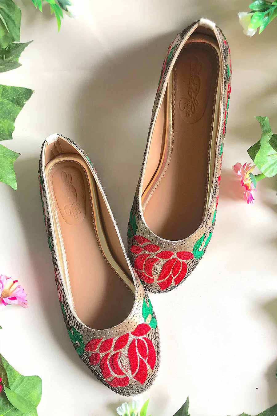 French Knot Rose Ballerina