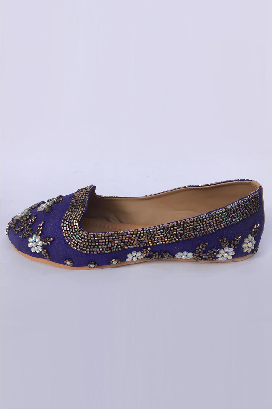 Blue Kutdana Loafers