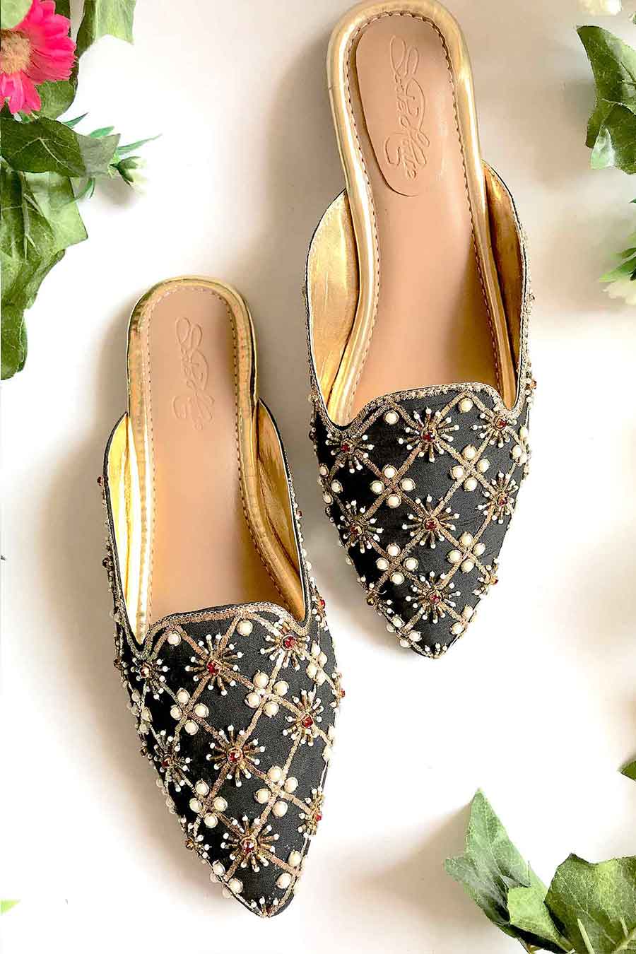 Black Nakshi Loafers