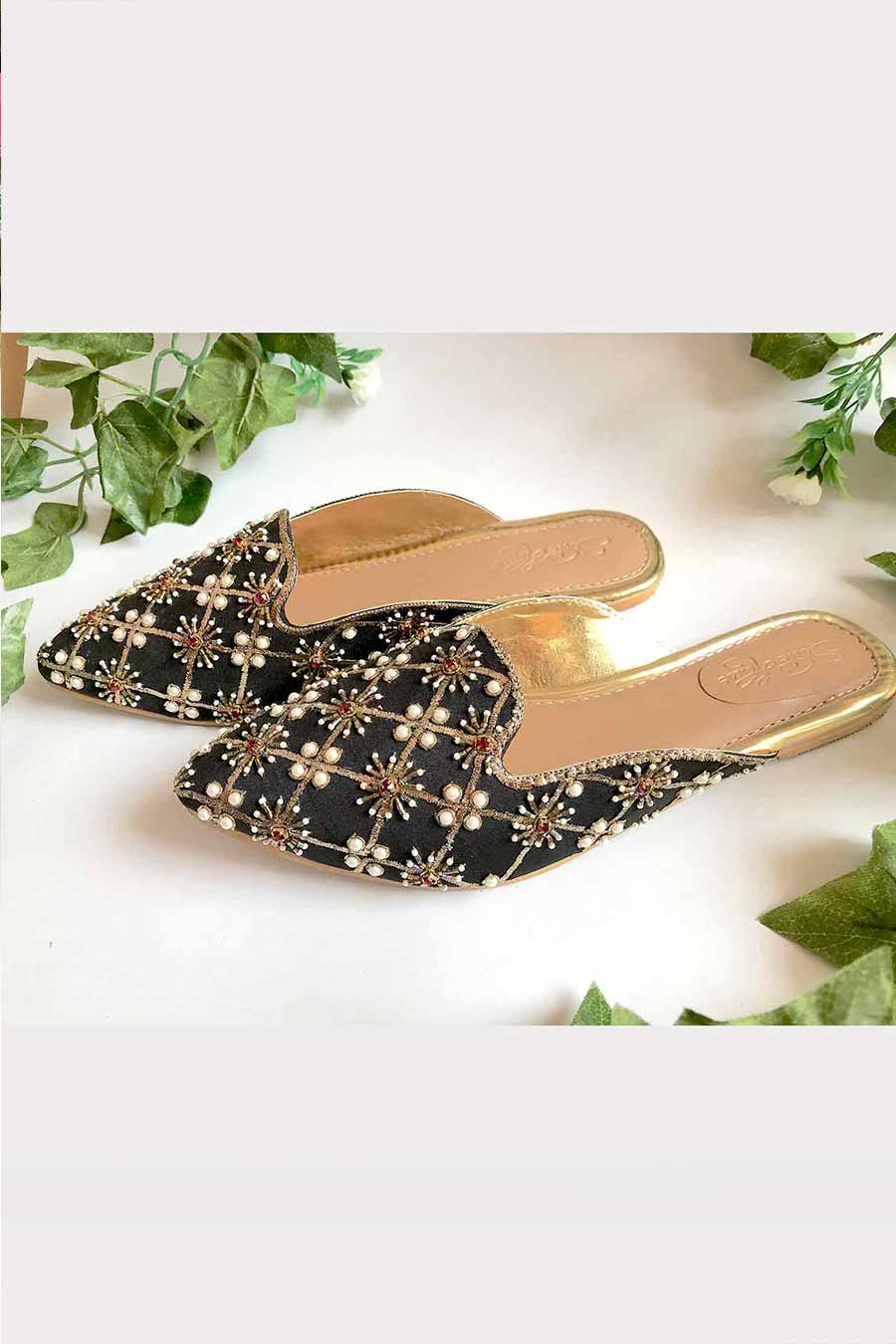 Black Nakshi Loafers