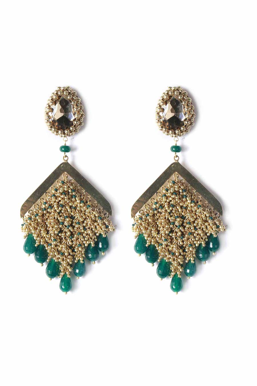 The Green Pageant Earrings