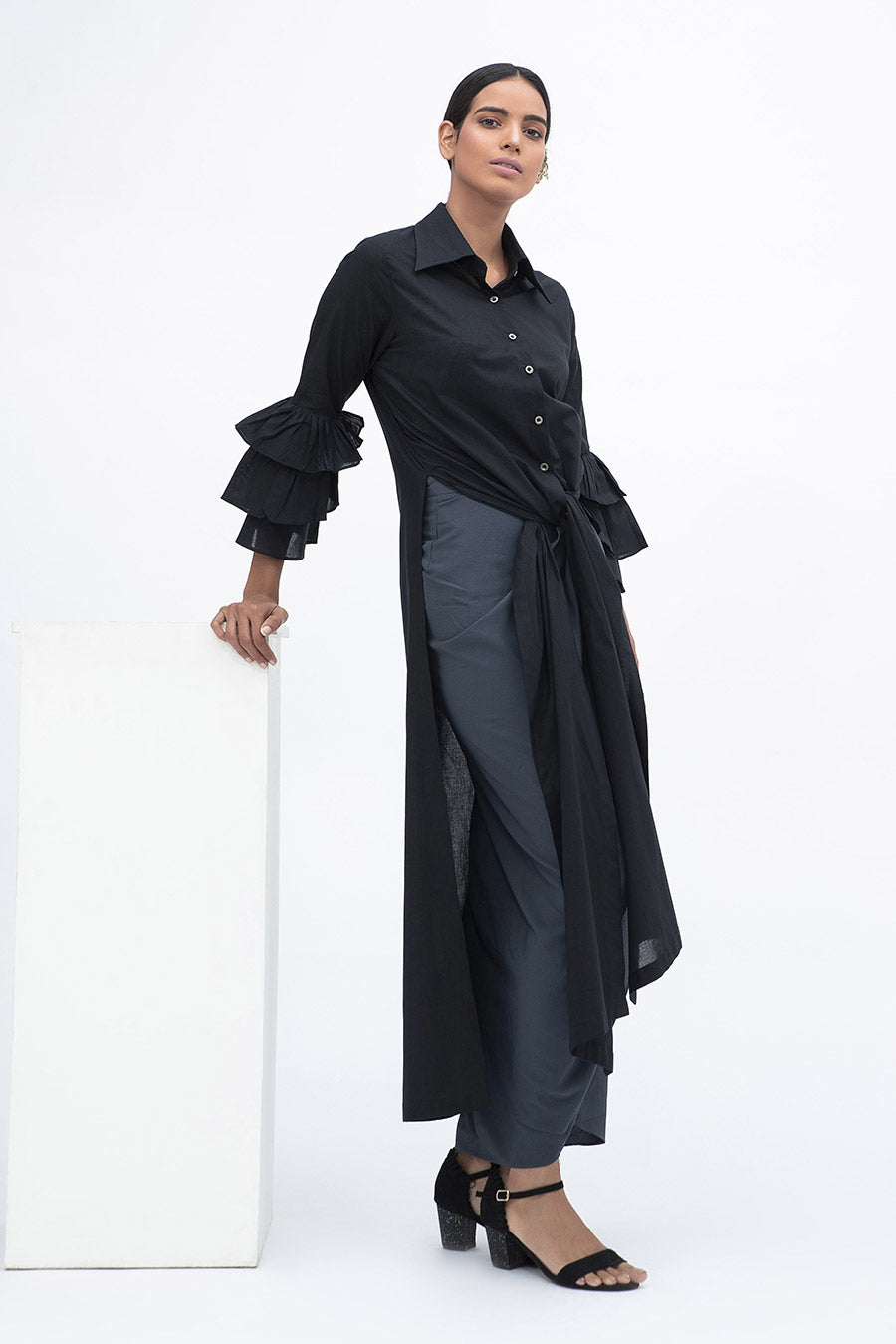 Black Knot Lounge Shirt