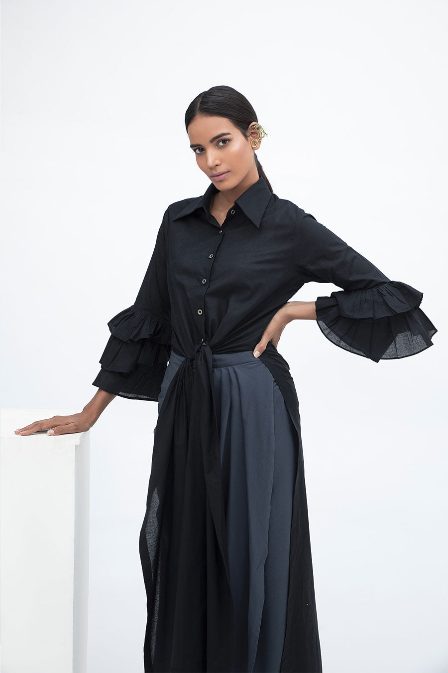 Black Knot Lounge Shirt