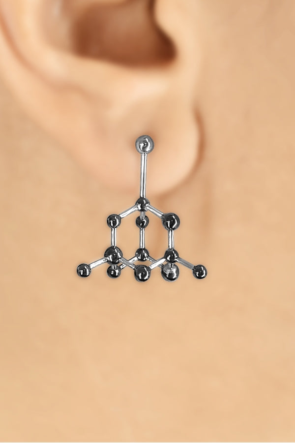 Molecular Mystery Stud Earrings
