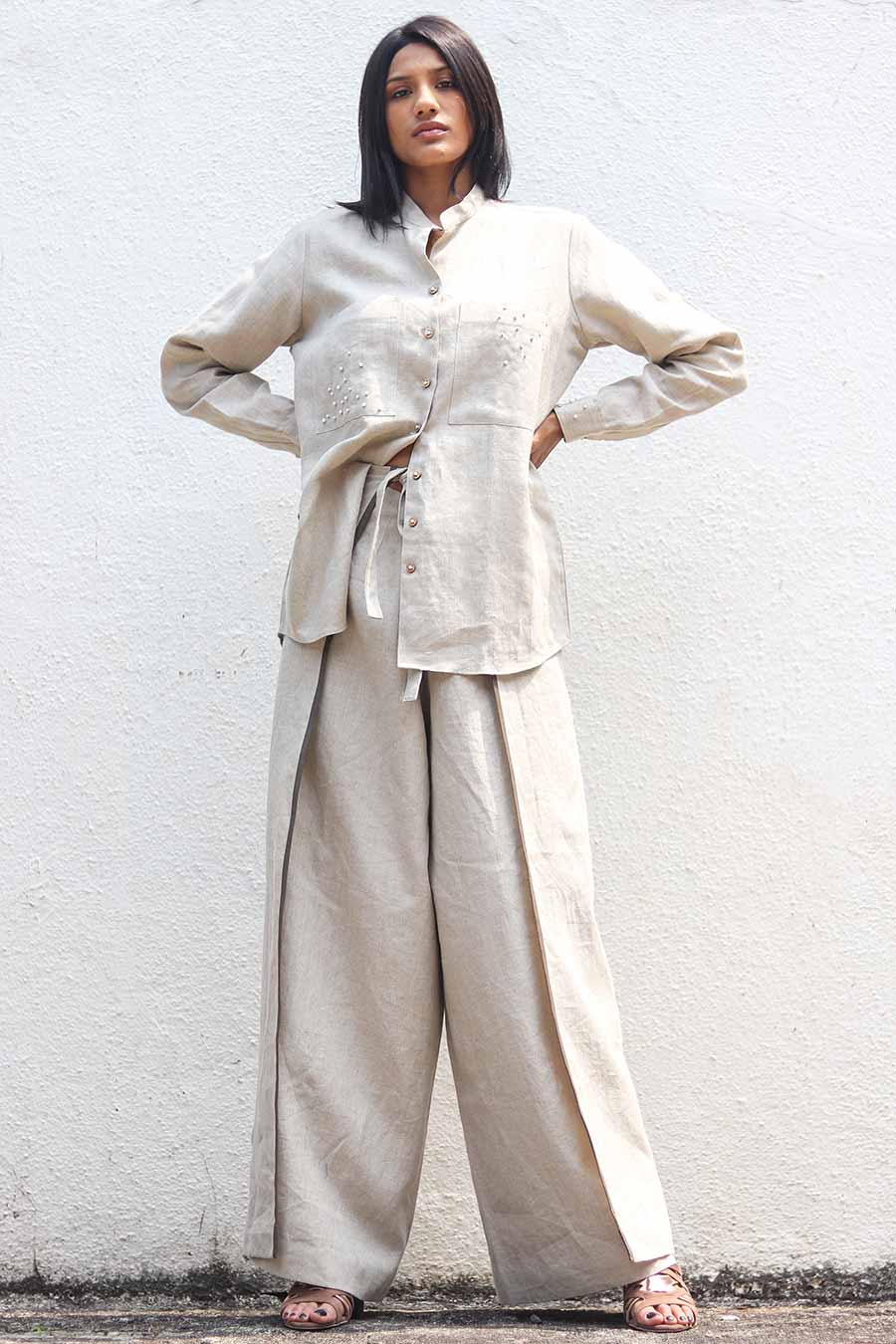 Linen shirt and pants outlet
