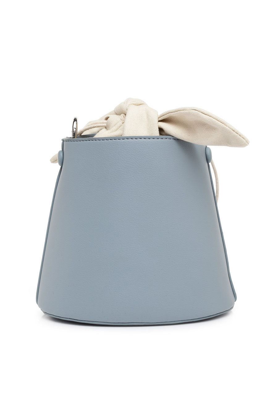 Blue Crossbody Bucket Bag