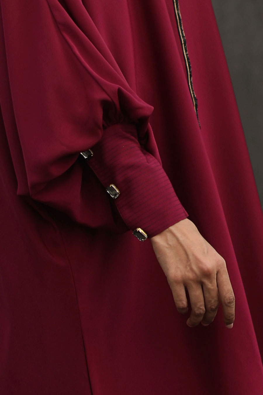 Violet Tape Cuff Loose Fit Shirt